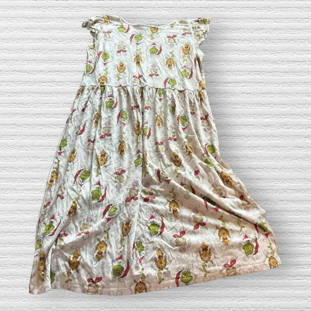 Hanna Andersson 12 The Grinch Dress Gown
